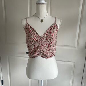 SHEIN Pink Floral Camisole Top